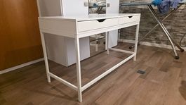 Schreibtisch Alex, IKEA, weiss 132x58