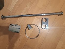 Handtuchhalterungen, WC-Papier Halter und Zahnglashalter