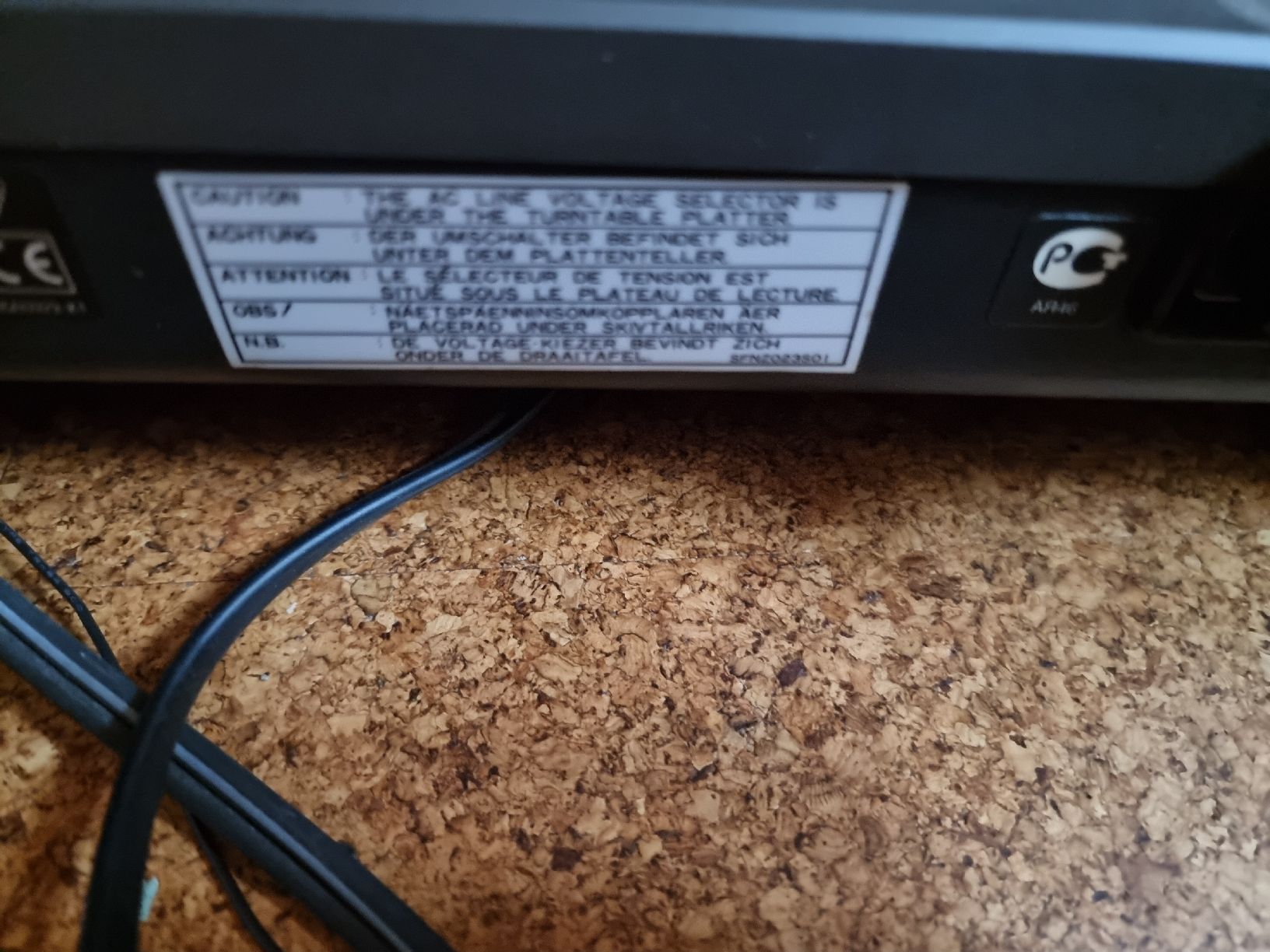 Technics Plattenspieler: Technics SL-1210MK2 Plattenspieler Direktantrieb – Gebraucht aus Rigi-Kaltbad von Marion_Fercher 4