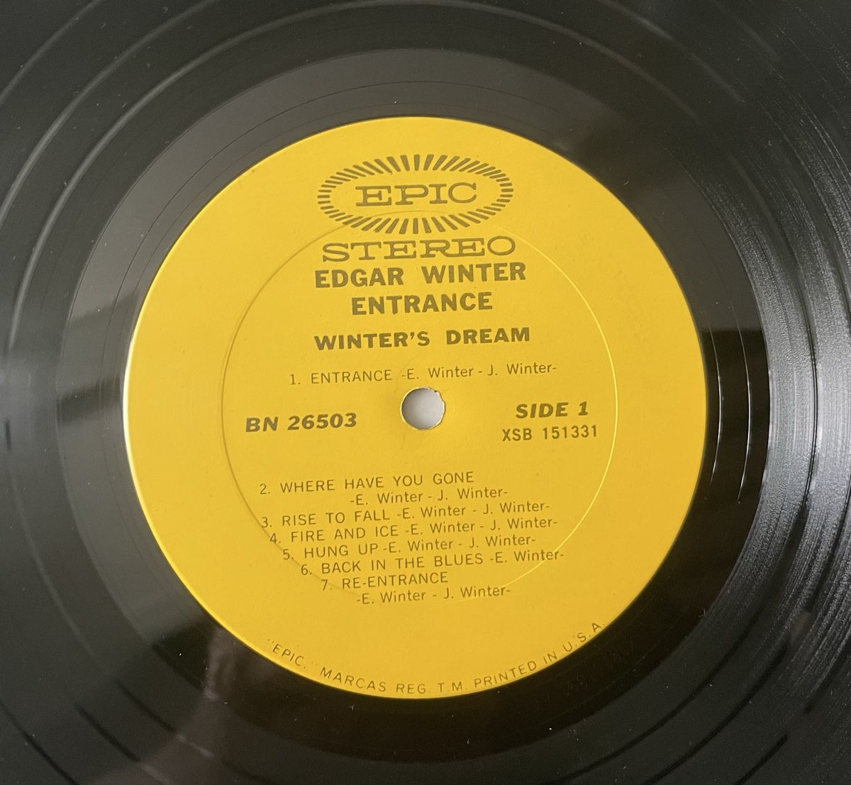 Vinyles: Edgar Winter - same - Vinyl LP – D'occasion à Olten par Bluespapst 2