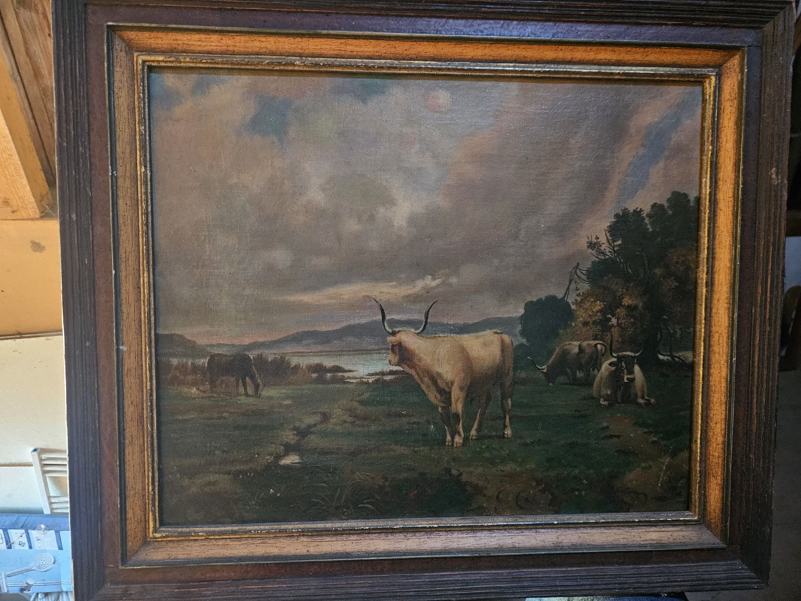 Tableaux: gemälde antik – D'occasion à Schwellbrunn par Omega-alpha