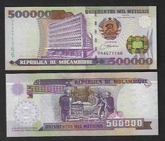 Mocambique   500.000  Meticais  2003  Bankfrisch