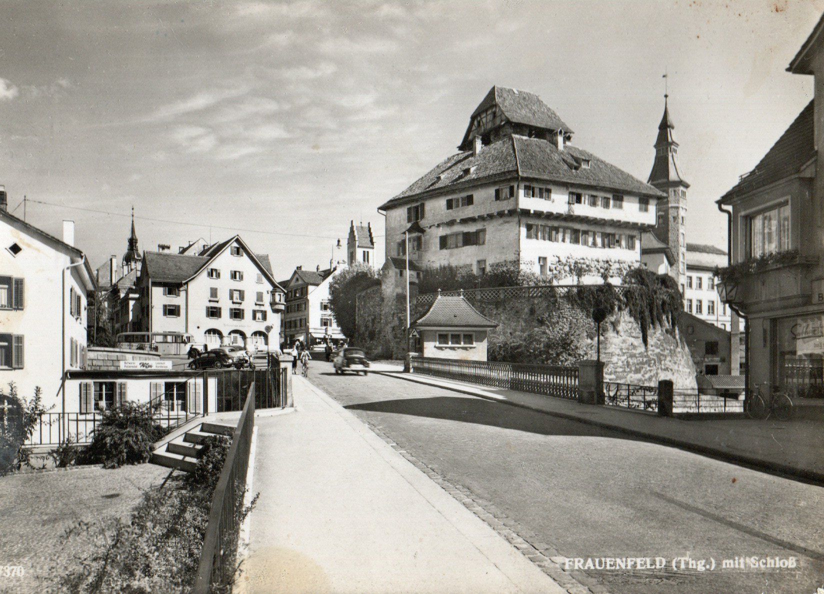 Cartoline postali: Frauenfeld mit Schloss – Usato da Melano venduto da pisonsdro