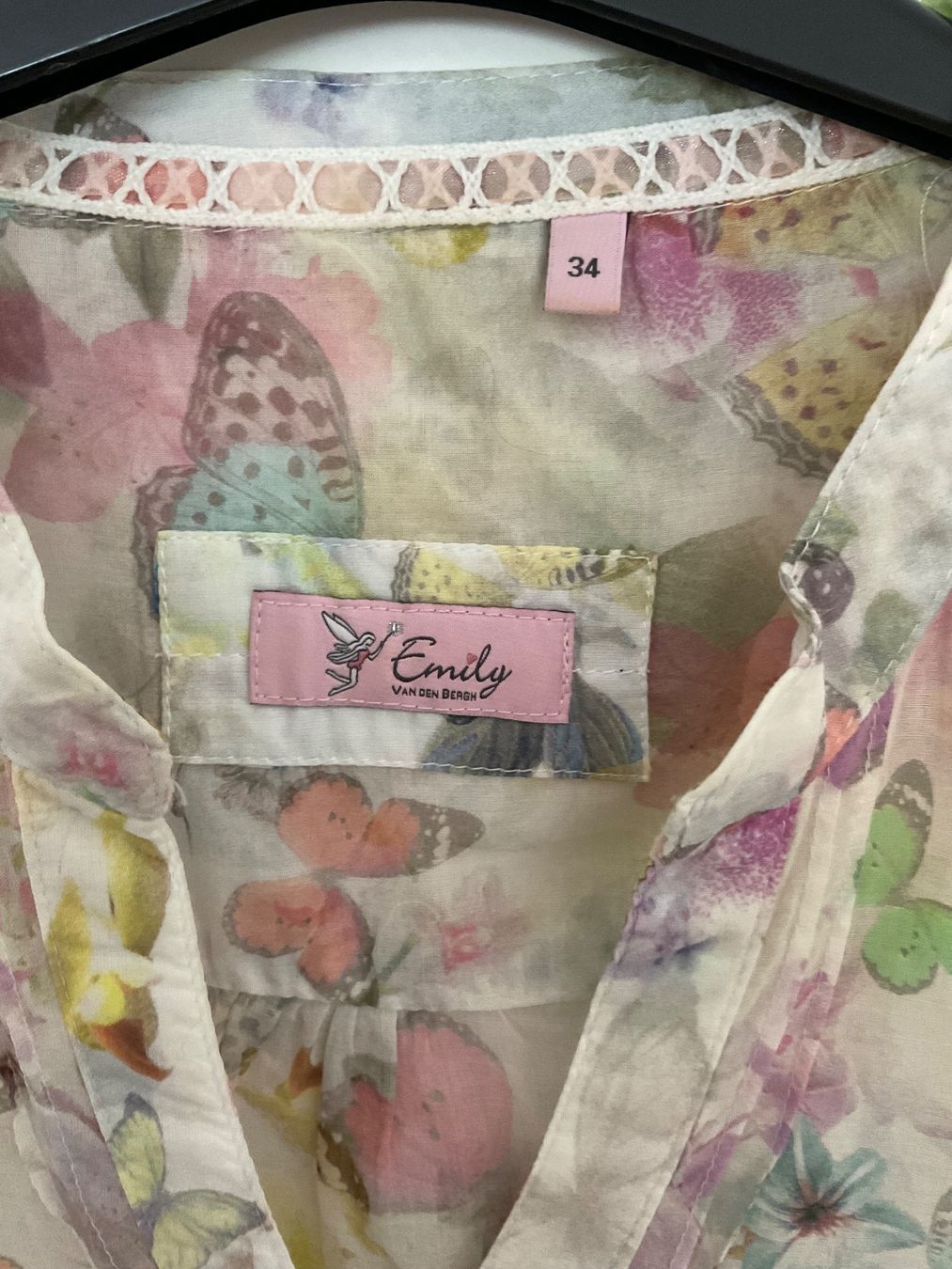 Emily van den Bergh Camicette: Emily van den Bergh Bluse Gr 34 feine Baumwolle – Usato da Urdorf venduto da alda02 2
