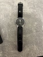 U.S. Polo Assn. Armbanduhr Herren schwarz Leder 