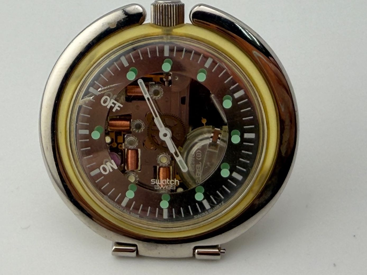 Swatch Orologi: SWATCH montre de poche et de table 47mm – Usato da Biel/Bienne venduto da MrP_WatchesBiel 1