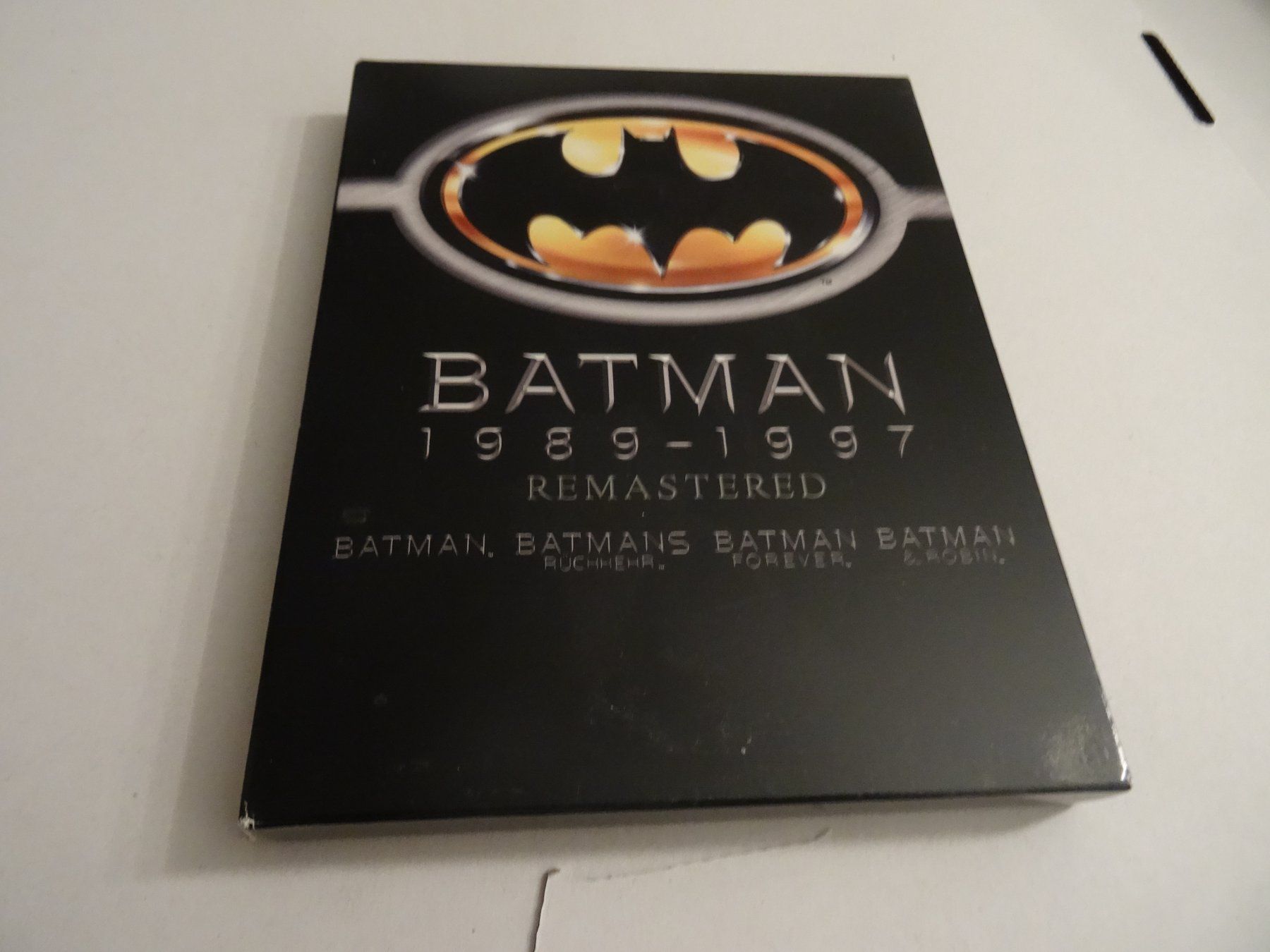 Tous les DVDs: Batman 1989-1997 Remastered Blu-ray Set – D'occasion à Olten par Disc-Ausverkauf