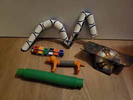 5er Set Geduldspiele, Knobelspiele Fidgets
