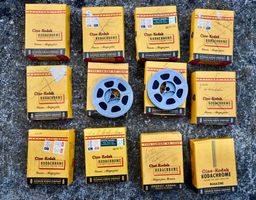 12x Vintage 8mm Farbfilm Ciné-Kodak KODACHROME