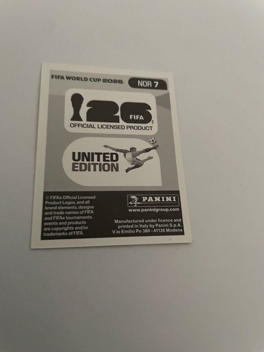 Panini Carte collezionabili: FIFA WM 2026 David Müller Wolfe NOR 7 – Nuovo (secondo la descrizione) da Winterthur venduto da Cobraforce 1