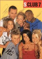 S Club 7 Popband Autogramm Foto 10x15cm Paul Cattermole †23