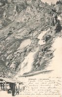 Almagell (VS) – Alpenwasserfall