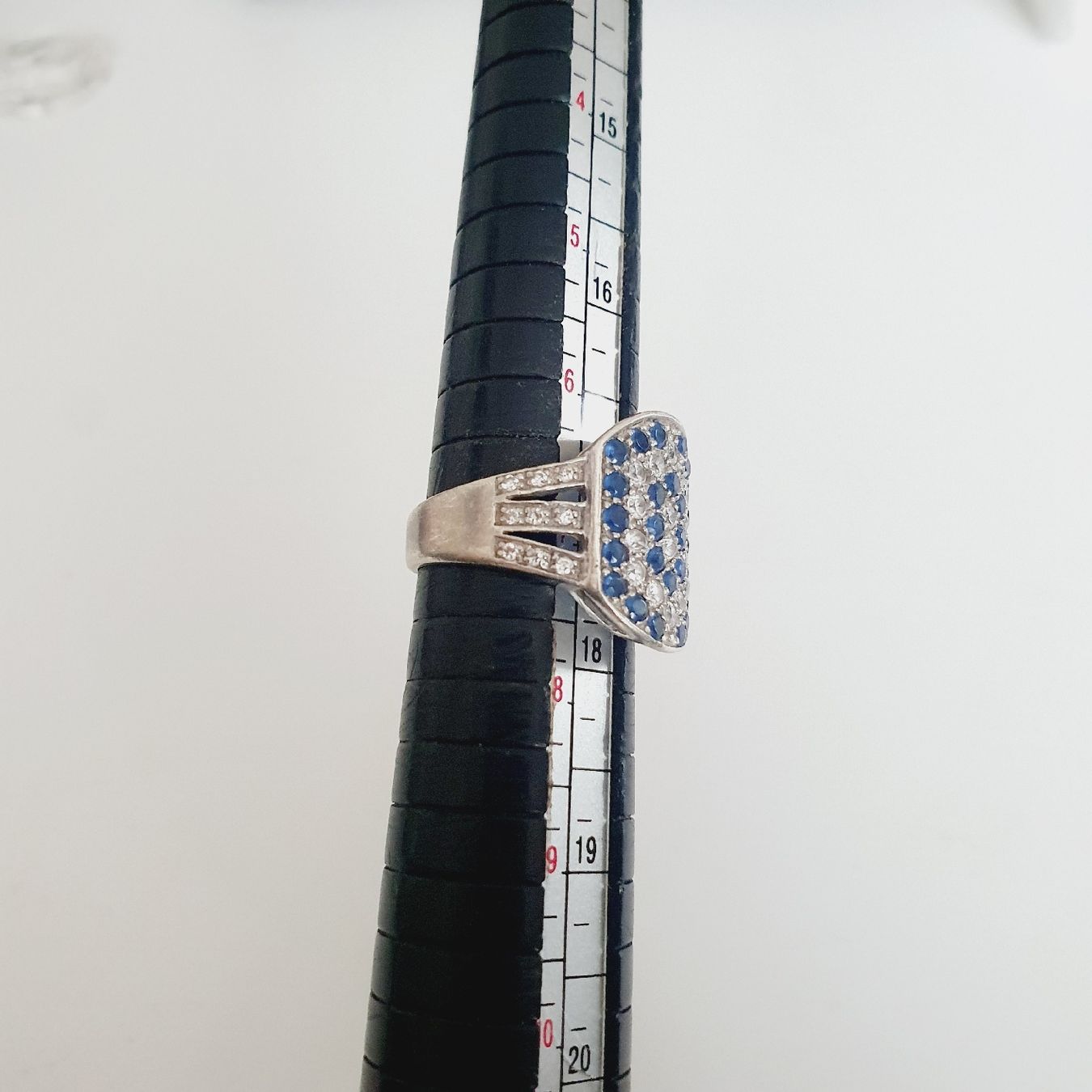 Anelli: Silber Ring 925 mit Schmucksteinen Gr 17,6 mm – Usato da Kreuzlingen venduto da Wunderkiste123 9