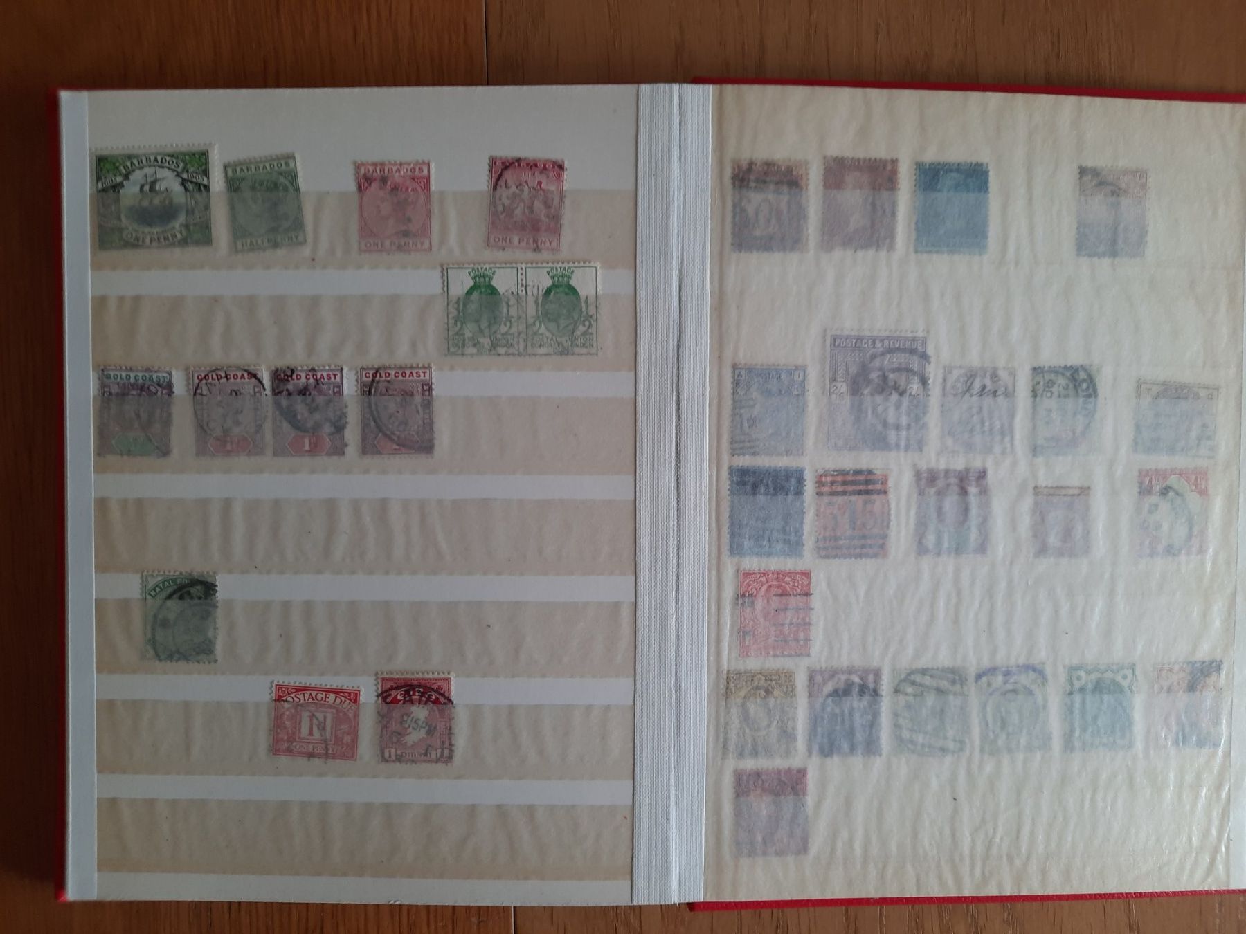 Alle Briefmarken: Lot Engl. Kolonien – Gebraucht aus Trimbach von monga01 8