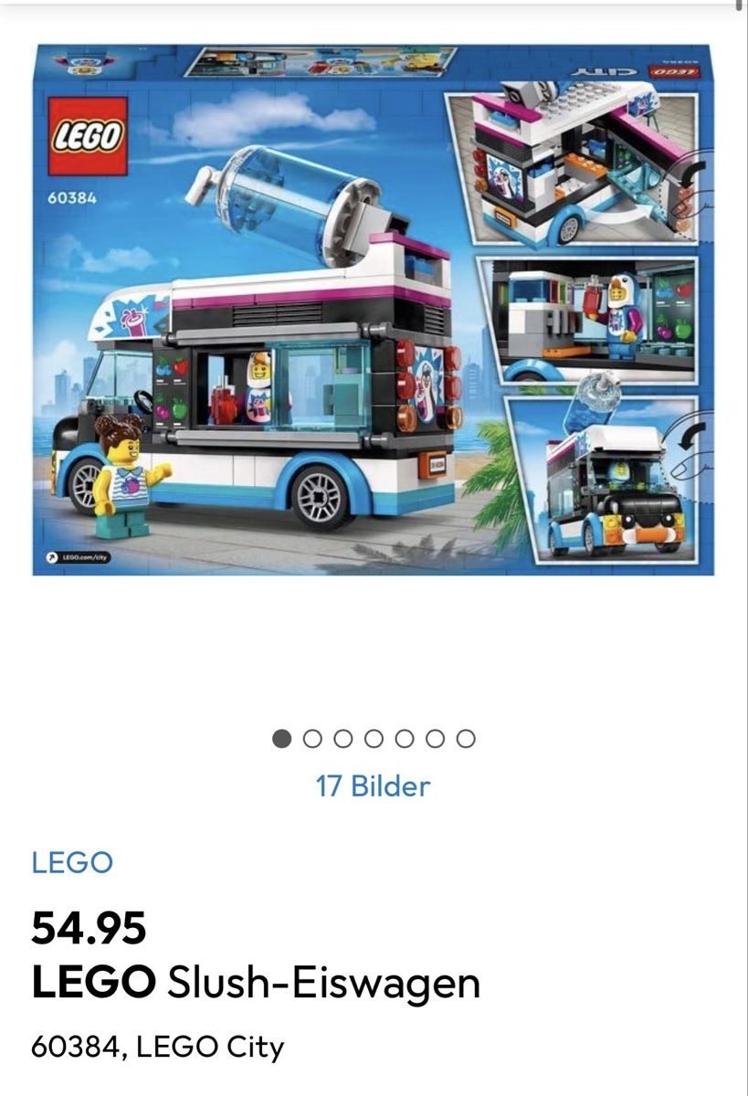 Lego Giocattoli: LEGO  Slush-Eiswagen – Usato da Zürich venduto da Hossi66