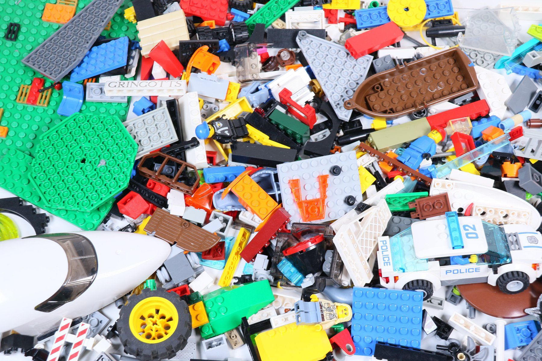 Lego Kit di costruzioni: 1.5 kg. Legoteile mit Minifiguren – Usato da Hettlingen venduto da Scholi99 2