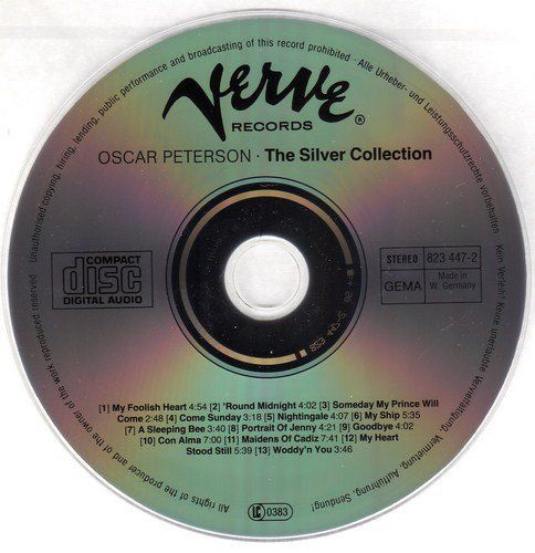 CD: Oscar Peterson with Strings [VERVE] Ray Brown, Ed Thigpen, – Usato da Unterbäch VS venduto da Plasido 2