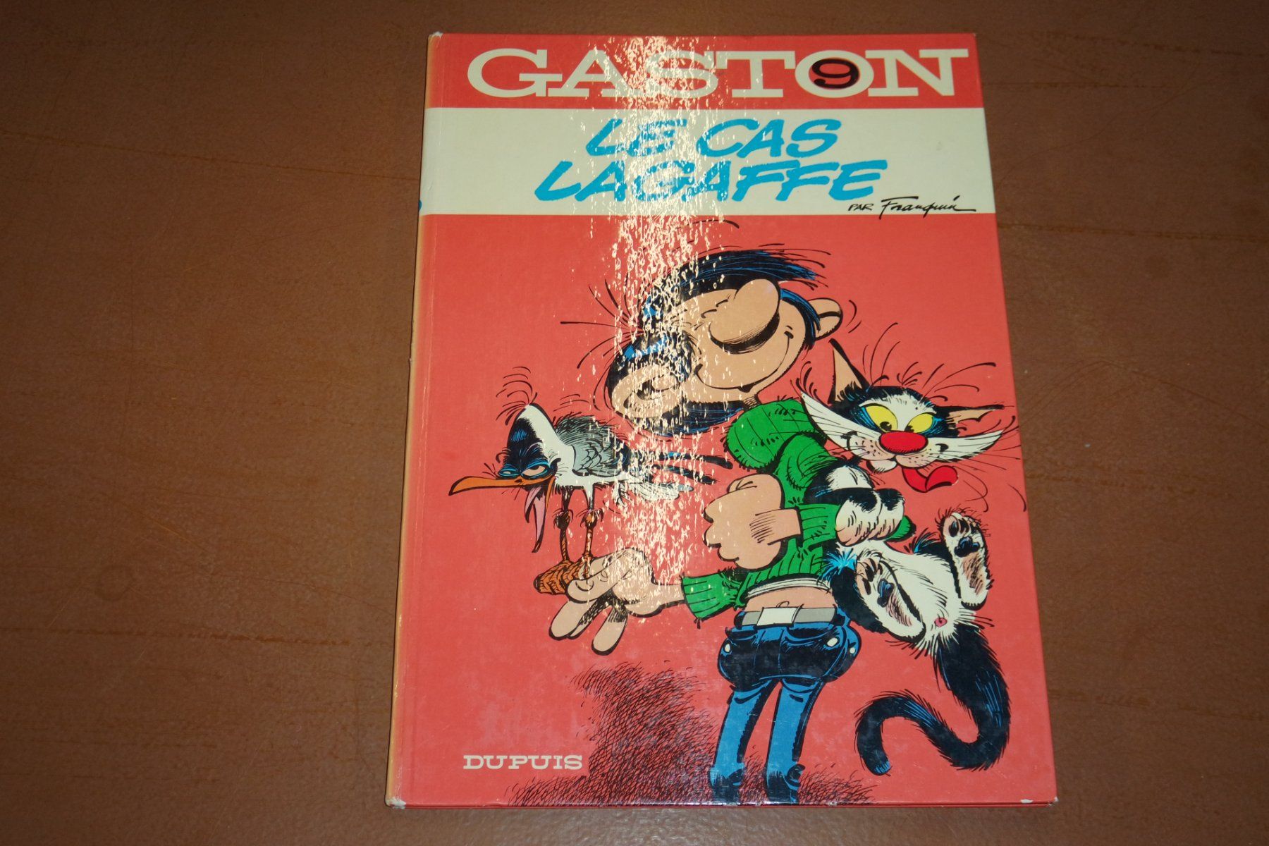 BD: GASTON  LAGAFFE    °°° LE CAS LAGAFFE °°° DOS ROND – D'occasion à Avenches par WEBHobby