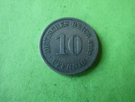Dt. Reich 1898 A, 10 Pfennig