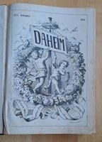 DAHEIM - Ein deutsches Familienblatt mit Illustrationen 1894
