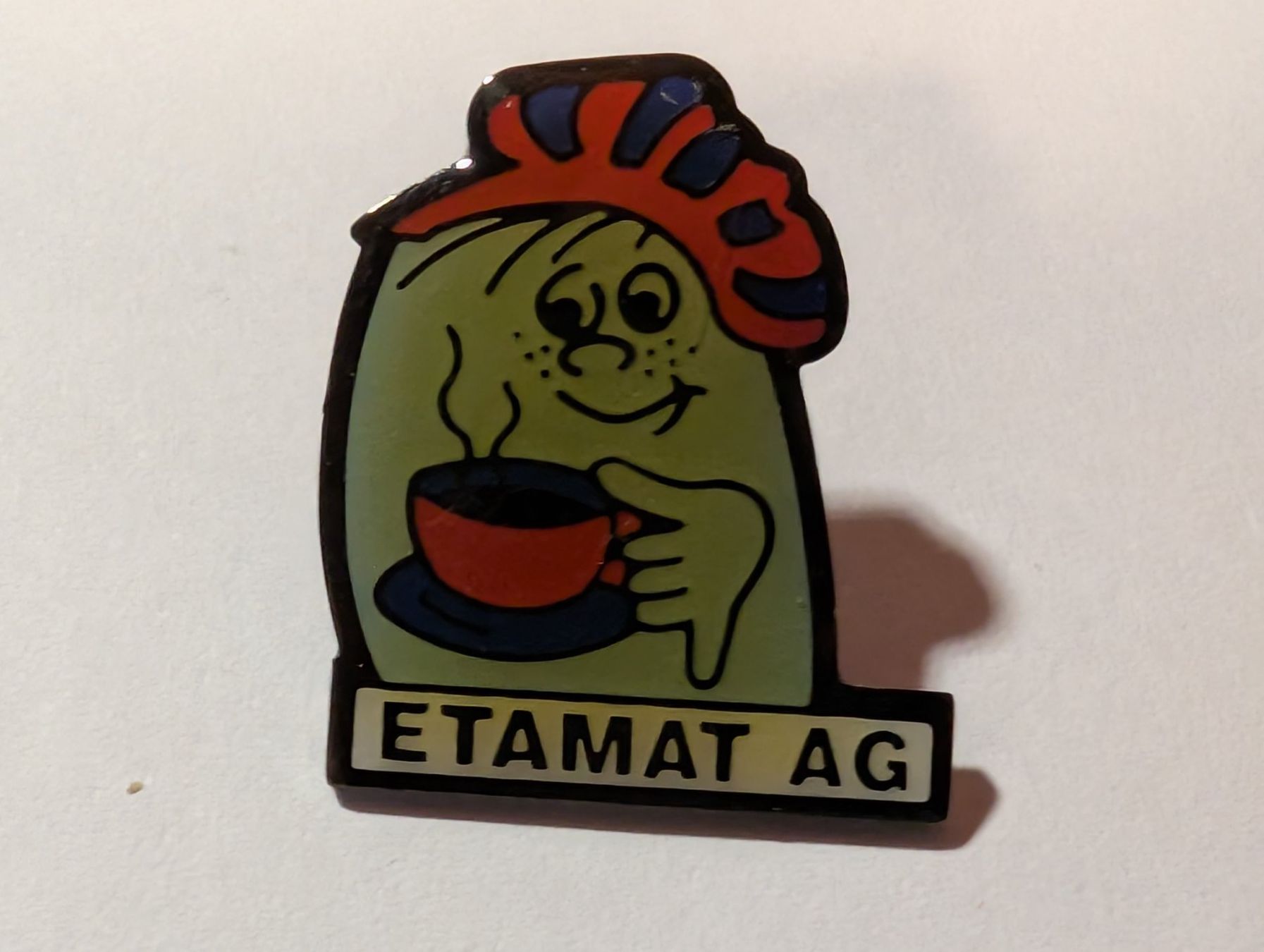 Placchette & Badge: Ansteckpin 136: Etamat AG – Usato da Oppligen venduto da Pin-Fall-Shop