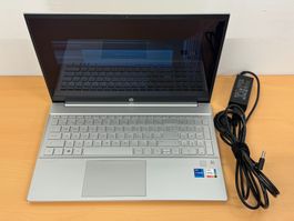 HP Pavillion Laptop 15" i7-1165G7 512GB 16GB ohne Netzteil