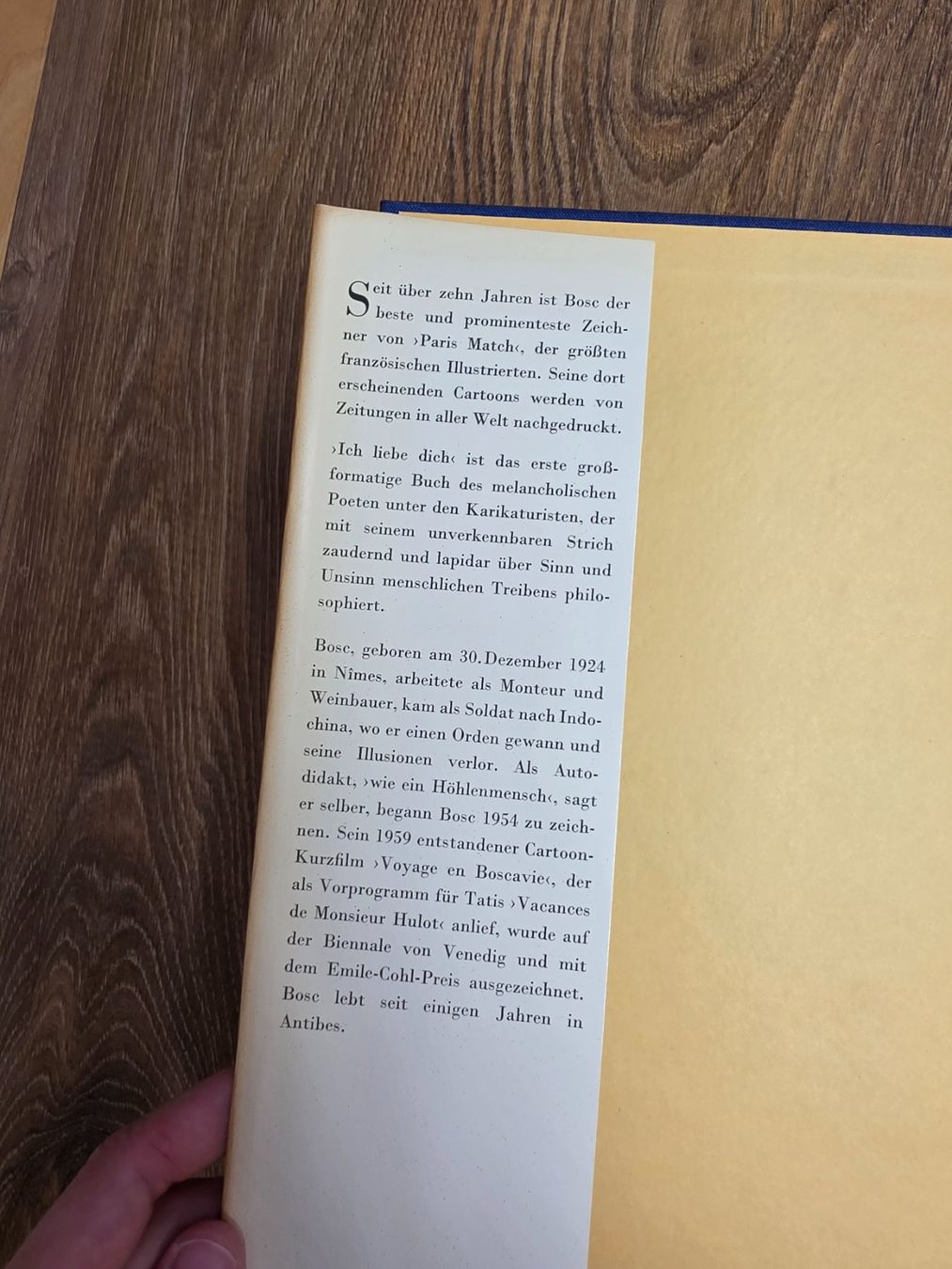 Livres: Buch "Ich liebe dich" von Bose – D'occasion à Nebikon par Japostyle 4