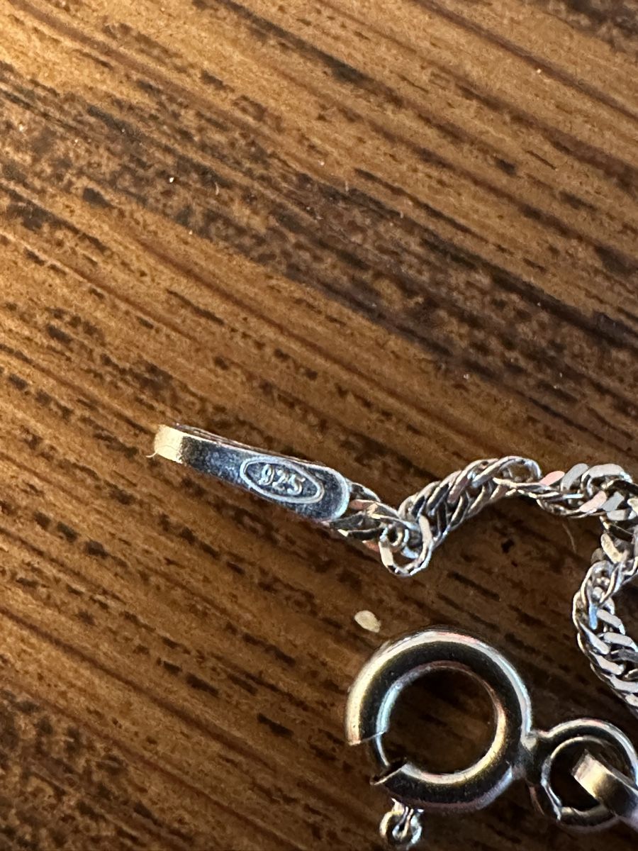 Catenine: Halskette aus Silber mit Schmetterling – Usato da Liestal venduto da Tschopp77 2