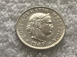20 centimes/rappen 1947