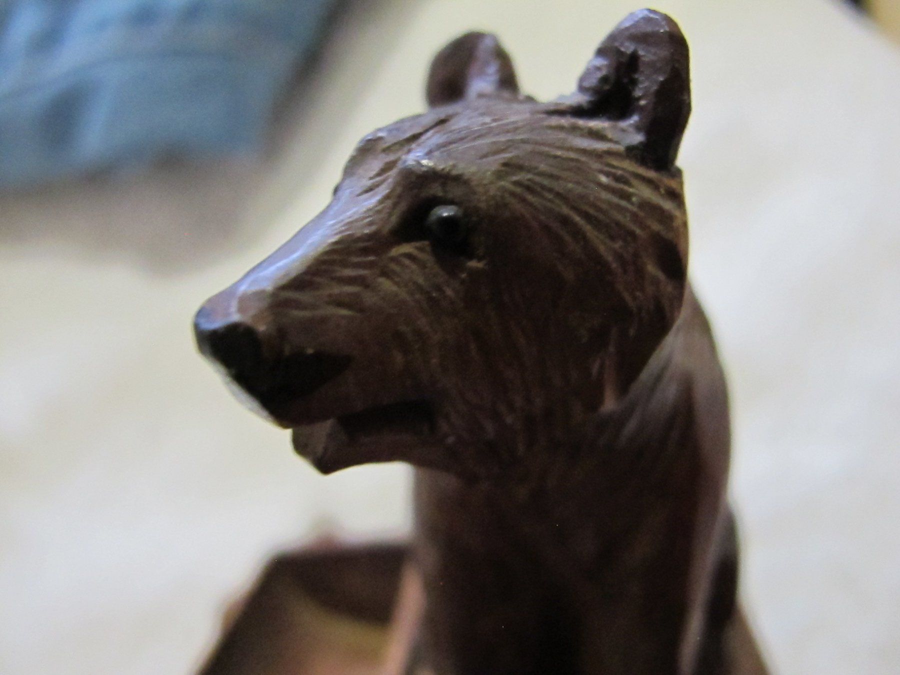 Figurines: Brienzer Bär Mit Aschenbecher Wunderschöne Feine Geschnitzt – D'occasion à Altnau par SwissGoldTime 4