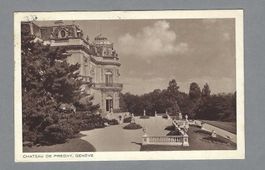 1929, GENÈVE, CHÂTEAU DE PREGNY