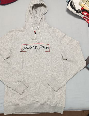 Jack & Jones Kapuzenpullover grau - neuwertiger Zustand 🔥