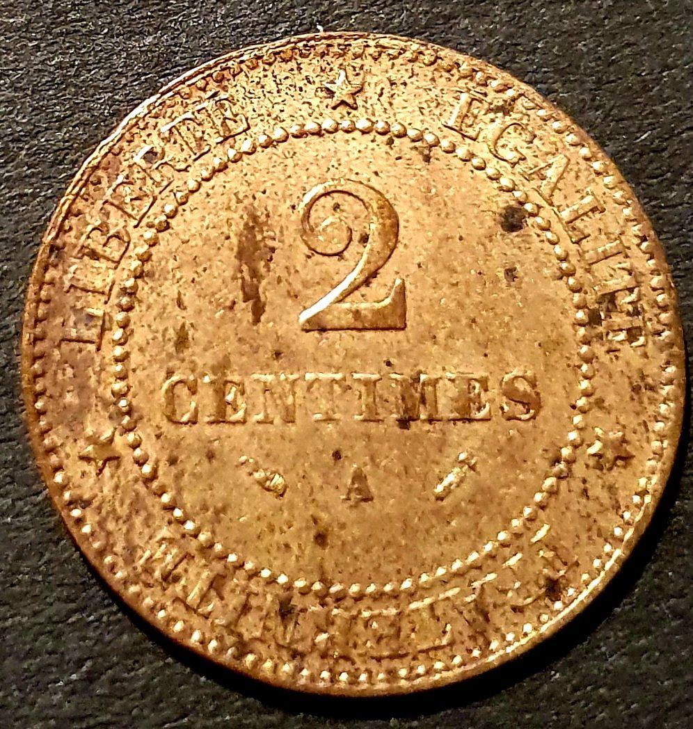 Toutes les monnaies: 2 Centimes 1883 – D'occasion à Egerkingen par Acc1 1
