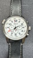 Sector Oversize Chronograph Uhr, Lederband!