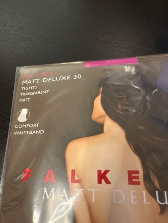 Falke Matt Deluxe 30 Tights Transparent Gr. S-M Pink