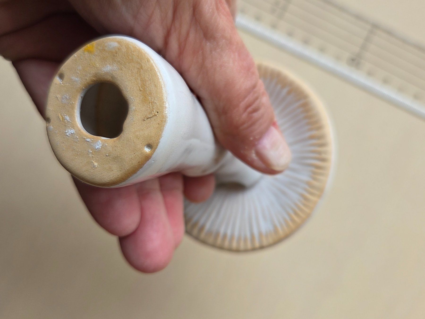 Tutte le decorazioni: Pilz, beige, weiss, Keramik Dekoration – Usato da Liestal venduto da ITOlio 3