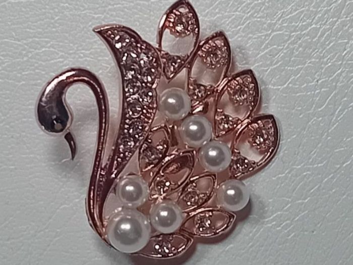 Broschen & Nadeln: modeschmuck,brosche,,mit kristall – Neu (gemäss Beschreibung) aus Basel von bij_5hqd