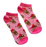 Socken Faultiere / Sloths / Socks / Herzen / Hearts