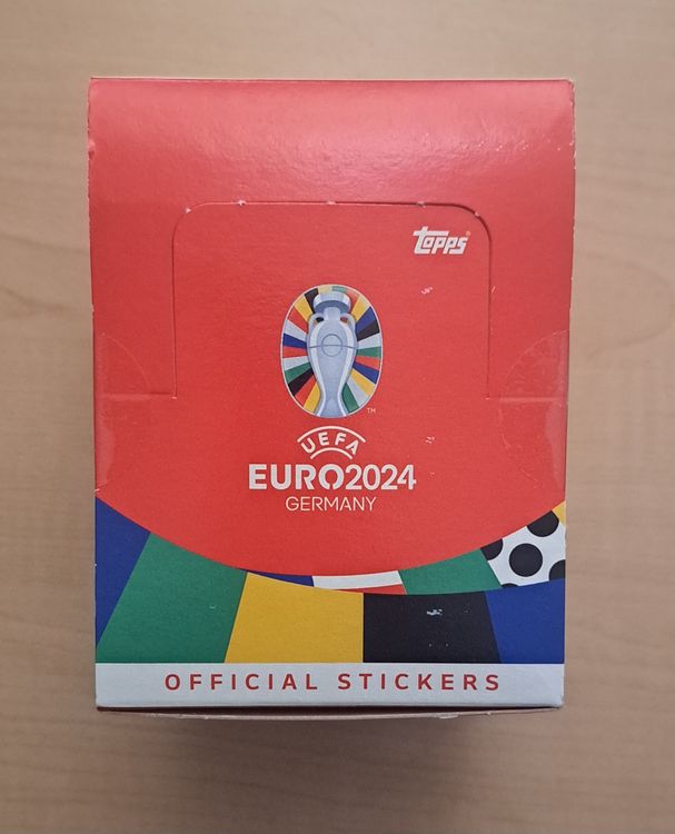 4x Topps Euro 2024 Sticker Boxen Kaufen auf Ricardo