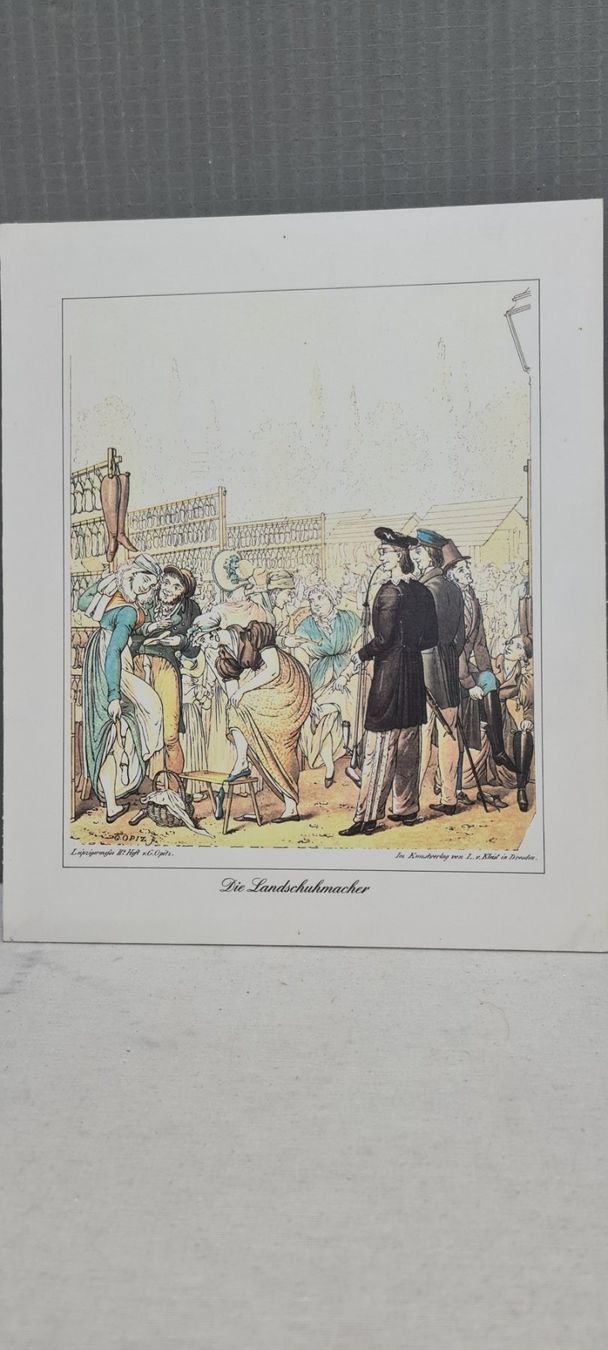 Grafiken & Lithographien: Der Schuh in der Karikatur, Lithographie – Gebraucht aus Sins von sagitarius58 4