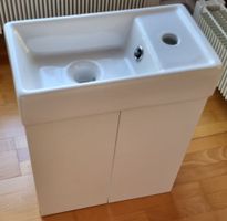 kleines Lavabo Waschbecken für Gäste-WC mit Unter-Schrank