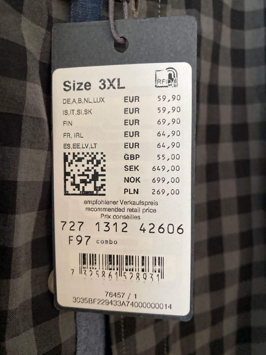 Hemden: Marco Polo Hemd 3XL – Neu und originalverpackt aus Zuerich von Chnopf5 1