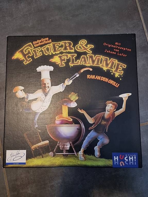 Spiele: Brettspiel Feuer & Flamme – Gebraucht aus Giffers von Emeraldknight