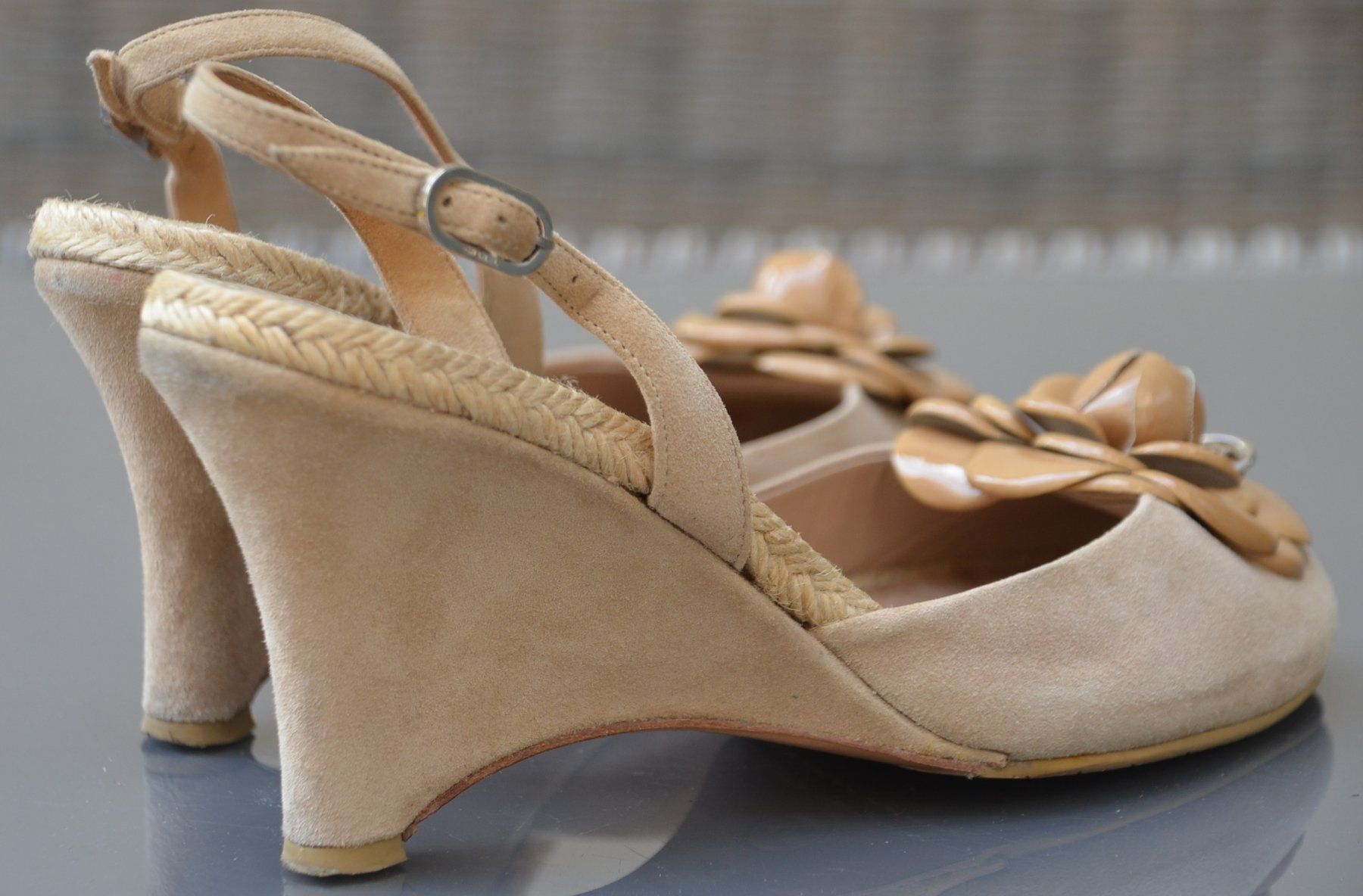 Chanel Damenschuhe: Sandalen Chanel sandales .38 – Gebraucht aus Collonges von Auganien 6