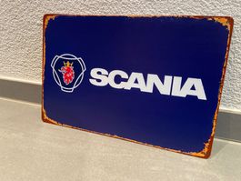 SCANIA Schild NEU  / Metall Schild / Der Renner/ Top Qualitä