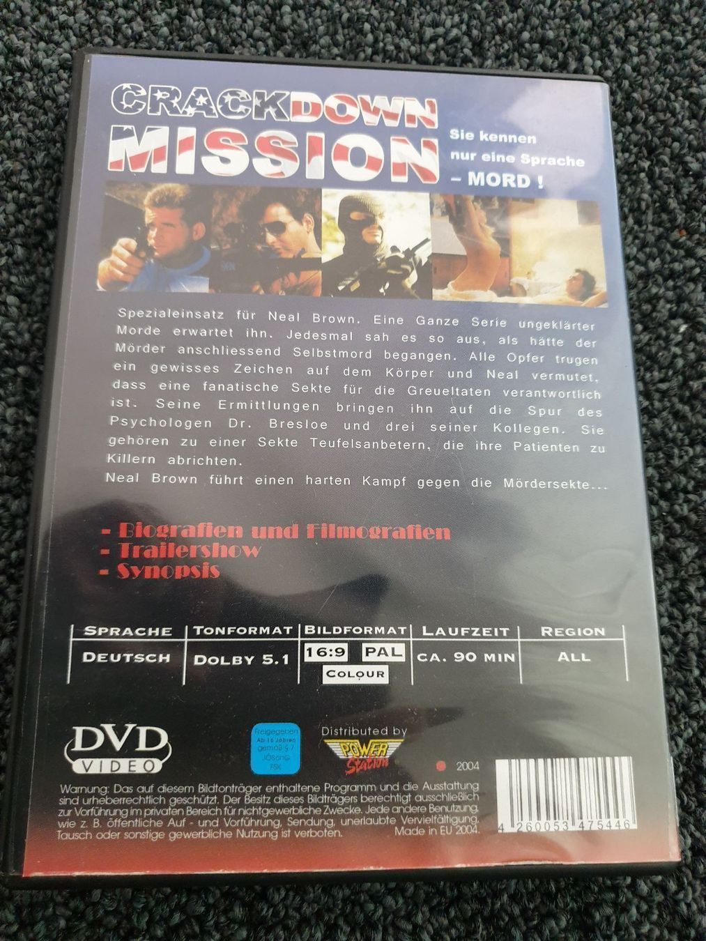 Alle DVDs: CRACK DOWN MISSION (3516) – Gebraucht aus Ruswil von Ruck.Zuck. 1
