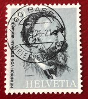 CH Briefmarken Stempelt Basel