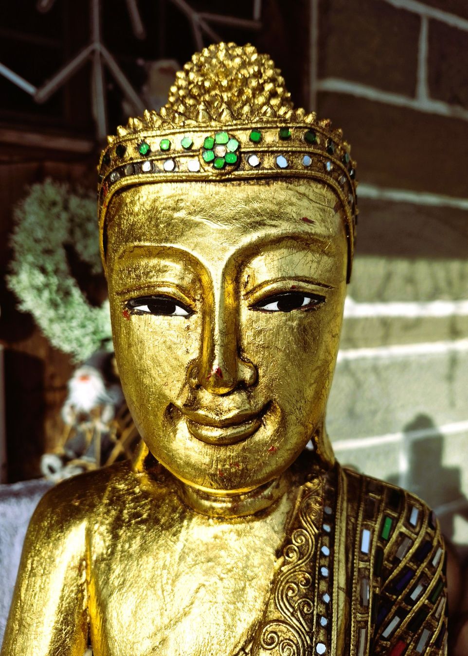 Sculture & Statue: Blattvergoldete Buddha-Statue Unikat – Usato da Schafhausen im Emmental venduto da Herzrose 2
