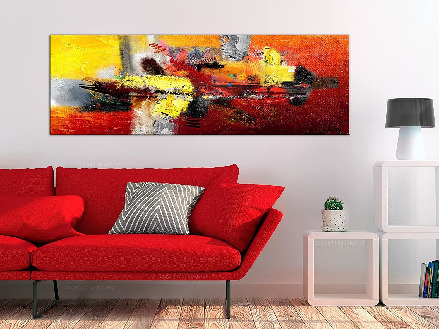 Dipinti: XXL Abstraktes Bild 135 x 45 – Nuovo e nell'imballaggio originale da Lopagno venduto da CLep 1