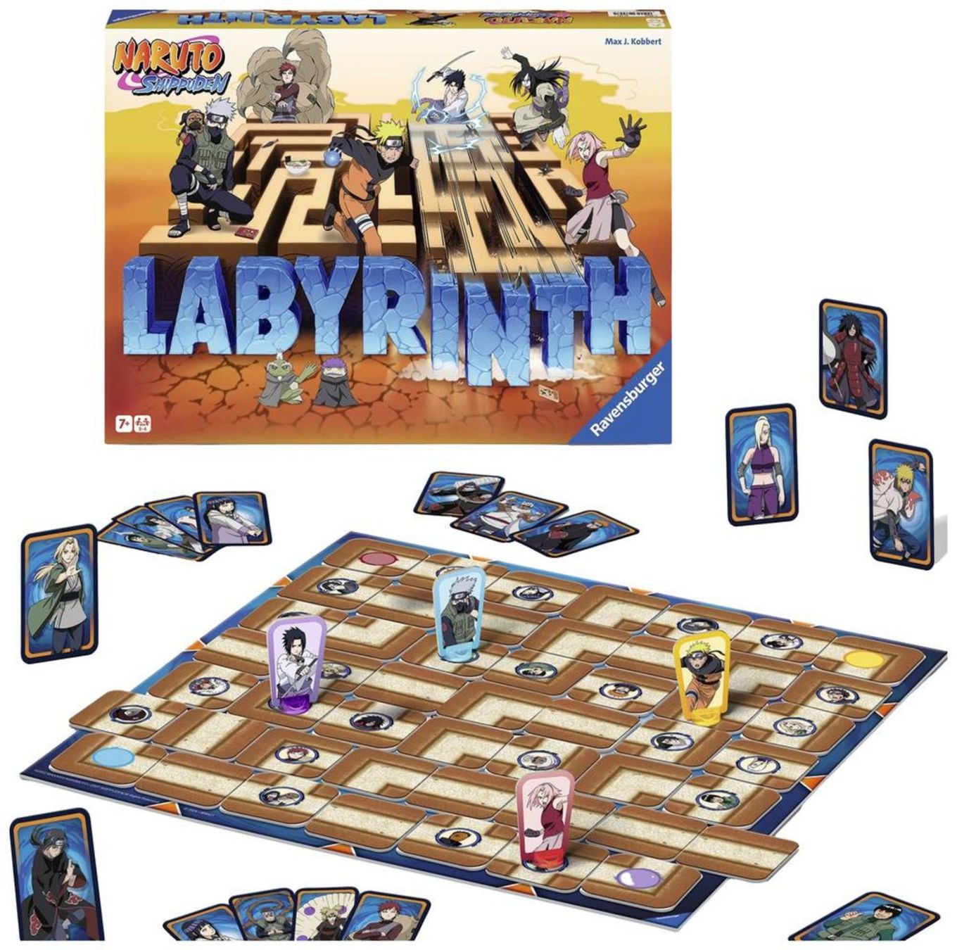 Ravensburger Giochi: Ravensburger - Naruto Shippuden Labyrinth – Nuovo e nell'imballaggio originale da Oensingen venduto da Liquidations-Shop